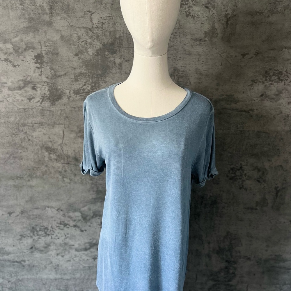 Cable & Gauge Blue Relaxed Fit T-Shirt